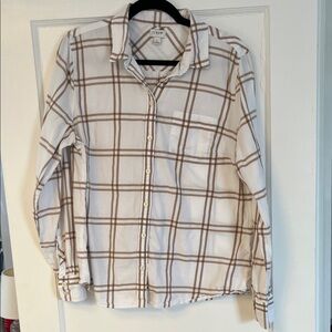 J. Crew Flannel Button-Up